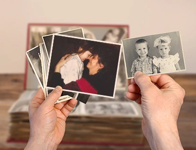 Creative studio photo selection